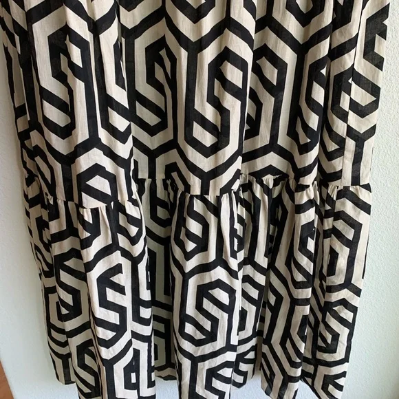 Zara tiered cotton dress M - Picture 3 of 5